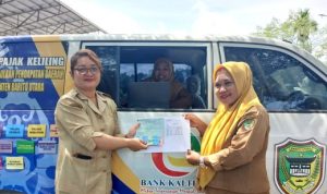 Layanan PBB Keliling Hadir di Pasar Dermaga