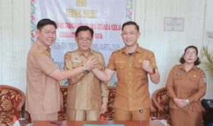 Pj Sekda Murung Raya Hadiri Sertijab Plt Kepala Disnakertrans