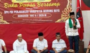 DPC PDI Perjuangan Murung Raya Gelar Buka Bersama dan Salurkan Bantuan Sosial di Bulan Ramadan 1447 H