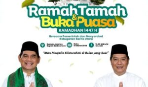 Bupati Barito Utara Sambut Warga dalam Buka Puasa Bersama di Rujab