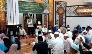 Safari Ramadan di Masjid Arafah Diisi Tausiyah tentang Lailatul Qadar