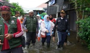 Pasang Sungai Picu Banjir Rob di Banjarmasin