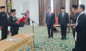 Bupati Murung Raya Lantik Kepala Disdukcapil, Tekankan Integritas dan Pelayanan Publik