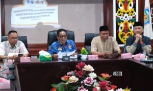 Bupati Heriyus Pimpin Rapat Pemantapan Pelaksanaan MTQ KORPRI VIII Tingkat Provinsi Kalteng