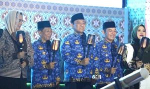 Pembukaan MTQ VIII KORPRI Tingkat Provinsi Kalteng Berlangsung Meriah di Puruk Cahu