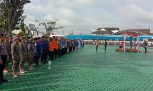 Sekda Barito Utara Bacakan Pidato Gubernur di Hari Jadi Kalteng