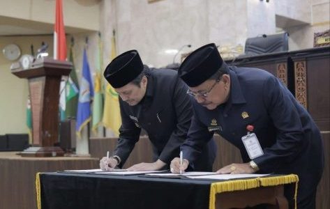 Pertanggungjawaban APBD 2025 Resmi Disepakati Bersama