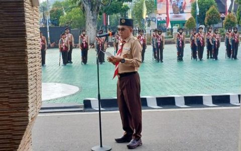 Bawa Nama Daerah 58 Anggota Pramuka Barut Ikuti Jamnas Cibubur