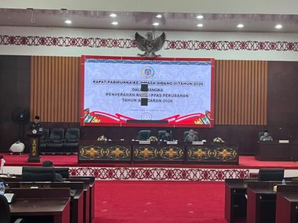 Rancangan KUPA-PPAS Perubahan 2026 Diserahkan, Pemkab Mura Tekankan Prioritas Pelayanan Publik