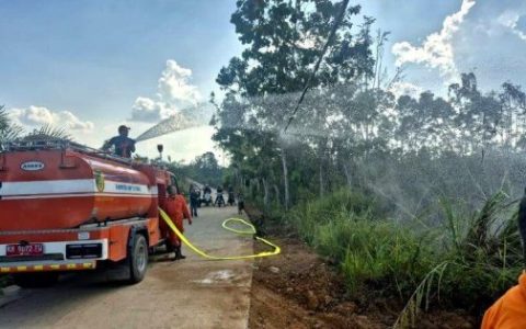 Karhutla di Pendreh Berhasil Dipadamkan BPBD Barito Utara