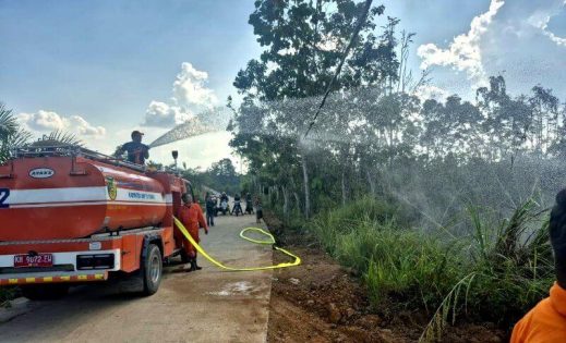 Karhutla di Pendreh Berhasil Dipadamkan BPBD Barito Utara