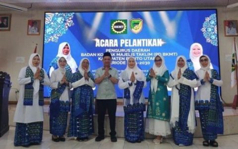 Pelantikan BKMT Barito Utara Dorong Pembangunan Bernilai Agama
