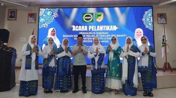 Pelantikan BKMT Barito Utara Dorong Pembangunan Bernilai Agama