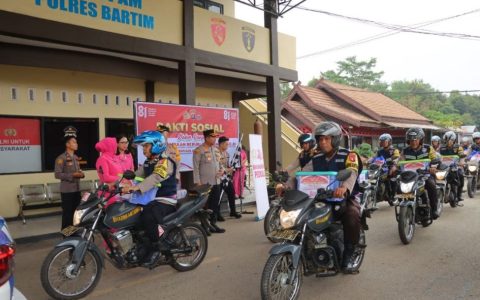 Bhabinkamtibmas Jadi Ujung Tombak Bakti Sosial