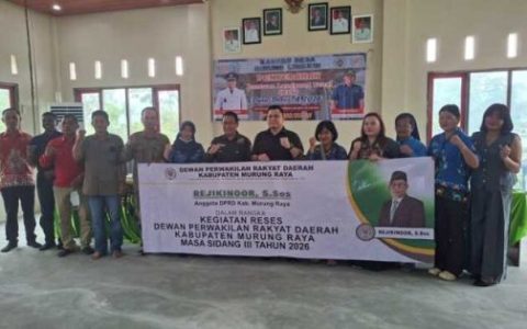 Reses di Kecamatan Tanah Siang Selatan, Rejikinnor Serap Aspirasi Air Bersih hingga Infrastruktur Jalan
