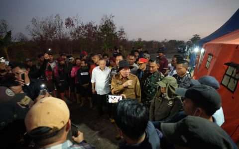 Muhidin Minta Petugas Tak Lengah Hadapi Titik Api di Liang Anggang