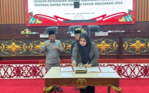 DPRD Murung Raya Sahkan Perubahan APBD 2026, Bupati Heriyus Minta Percepat Serapan Anggaran