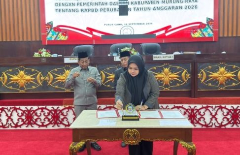 DPRD Murung Raya Sahkan Perubahan APBD 2026, Bupati Heriyus Minta Percepat Serapan Anggaran