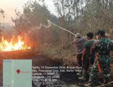 Karhutla di Desa Lalap, Tim Gabungan Padamkan Api Seluas 3 Hektare