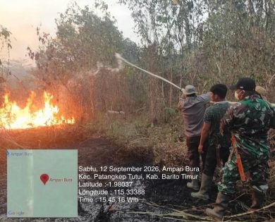 Karhutla di Desa Lalap, Tim Gabungan Padamkan Api Seluas 3 Hektare