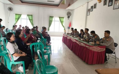 Warga Pematang Karau Diedukasi Bahaya dan Sanksi Pembakaran Lahan
