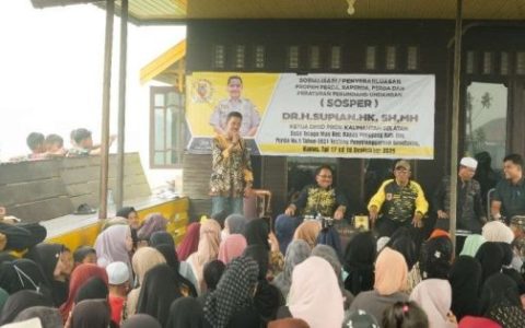 Supian HK Minta Warga Hentikan Pembukaan Lahan dengan Membakar