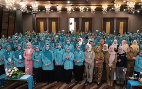 130 Kader PKK se-Kalsel Ikuti Jambore, Fathul Jannah Tekankan Keluarga Berkualitas