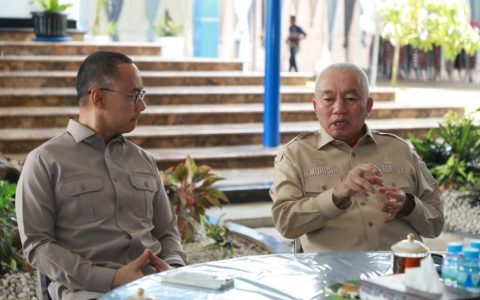 Muhidin dan Wakil Ketua MPR Bahas Penanganan Karhutla di Kalsel