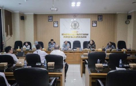 Rekomendasi LKPj Harus Ditindaklanjuti Komisi I Ingatkan SKPD